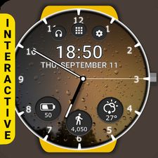 Скачать Real Weather Watch Face Reborn (На русском) на Андроид